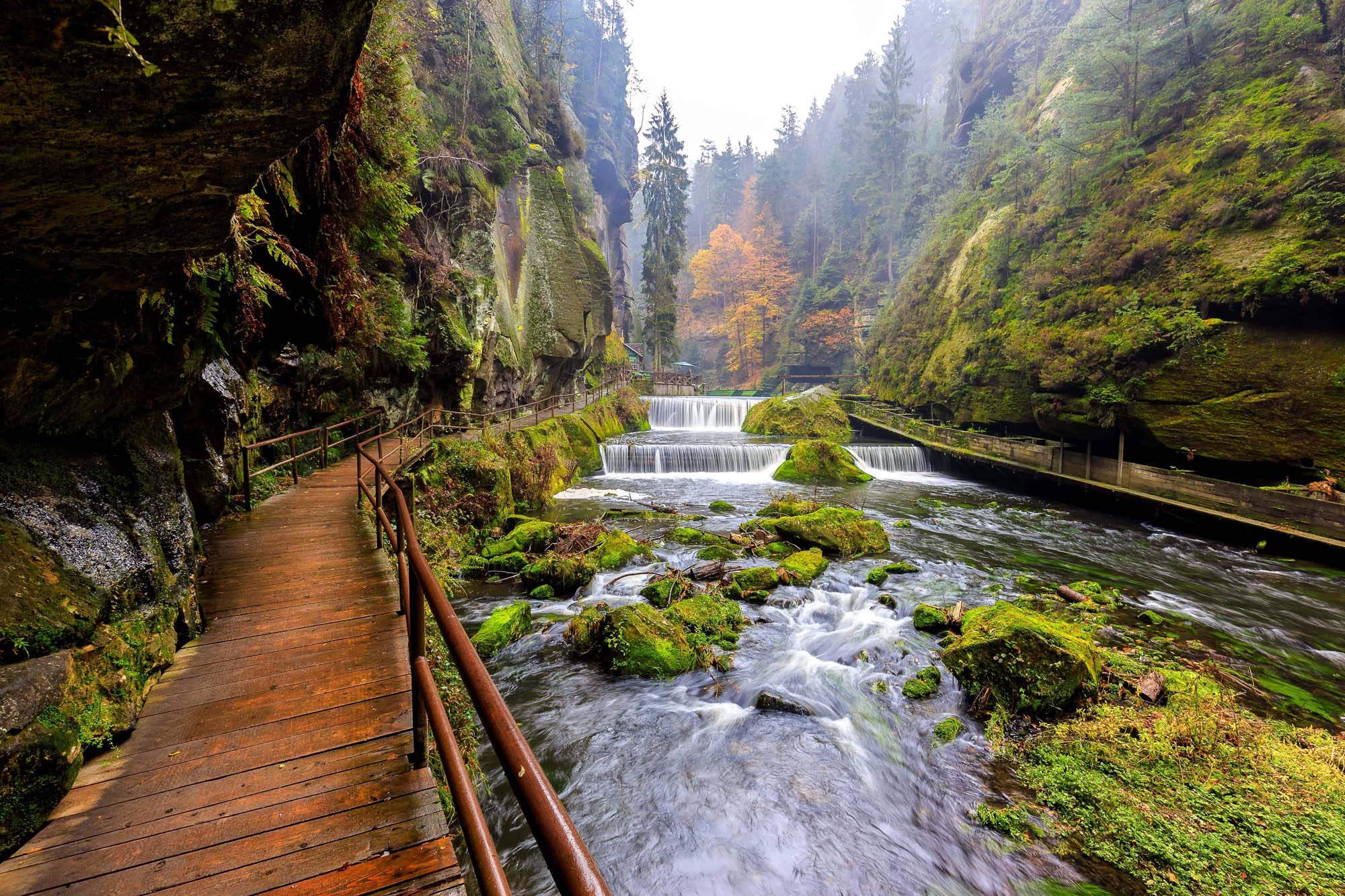Kamenice Gorge